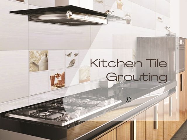 Kitchen Tile Grouting in Domlur