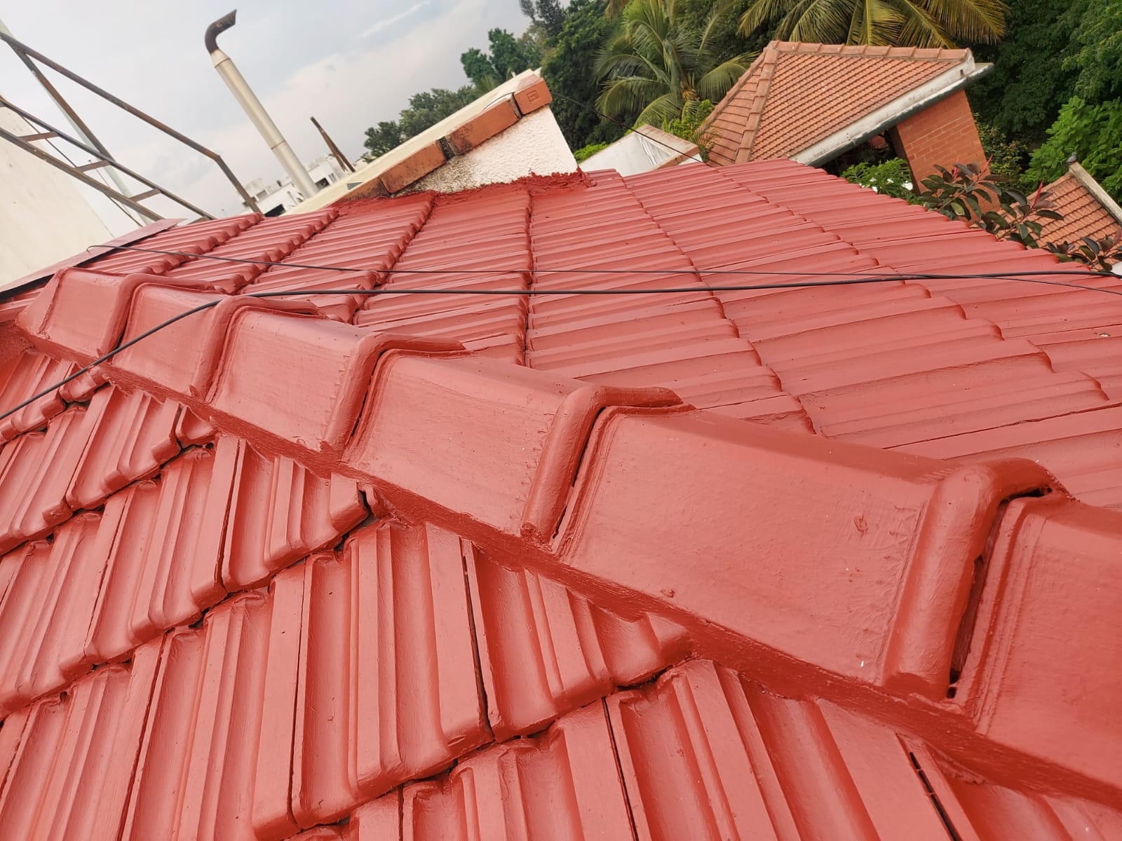 Roof Mangalore TIles Waterproofing Contractors in Domlur