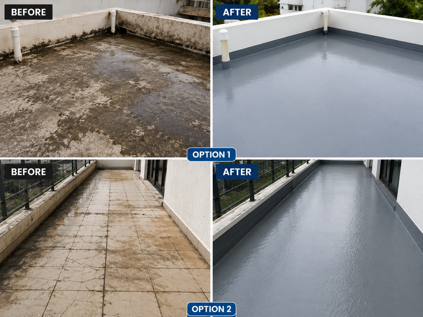 Waterproofing Services in Bangalore, Roof Waterproofing Contractors